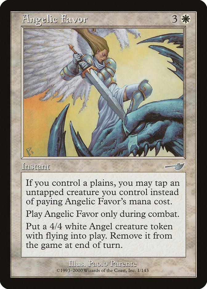 Angelic Favor [Nemesis] | Galaxy Games LLC