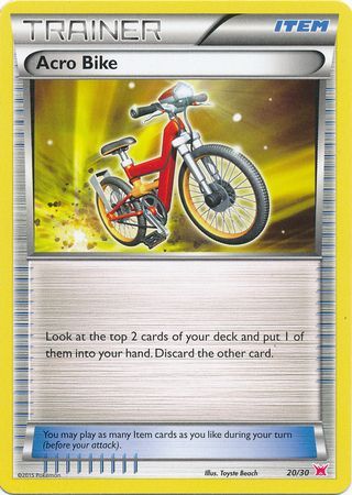 Acro Bike (20/30) [XY: Trainer Kit 2 - Latias] | Galaxy Games LLC