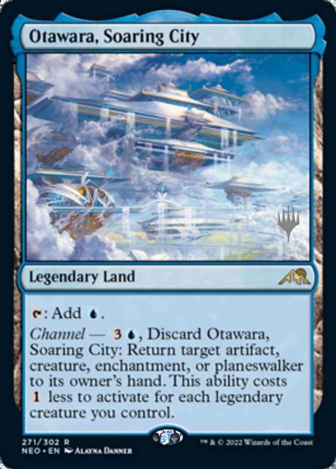 Otawara, Soaring City (Promo Pack) [Kamigawa: Neon Dynasty Promos] | Galaxy Games LLC