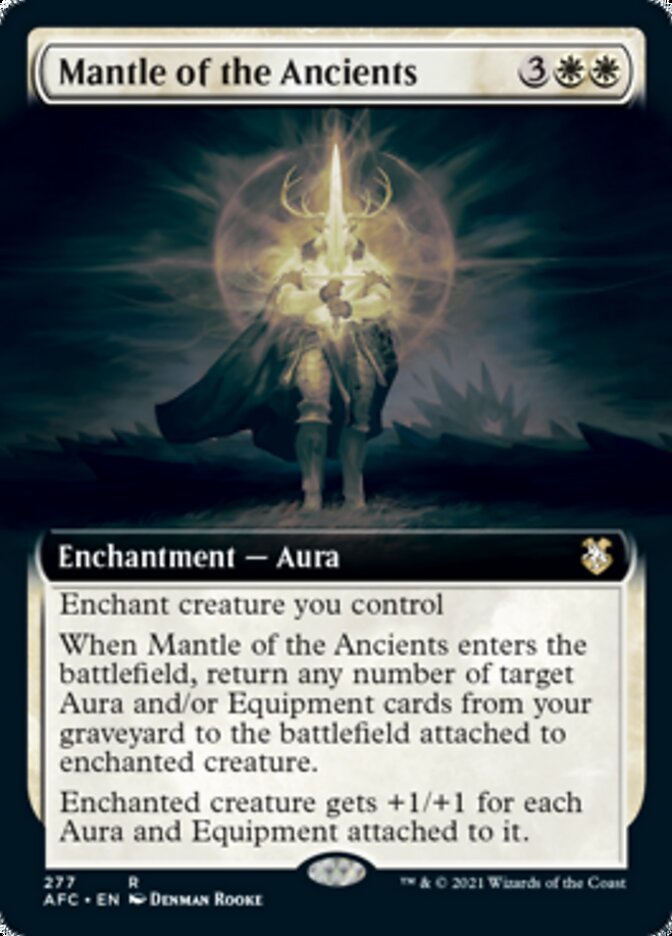 Mantle of the Ancients (Extended Art) [Dungeons & Dragons: Adventures in the Forgotten Realms Commander] | Galaxy Games LLC