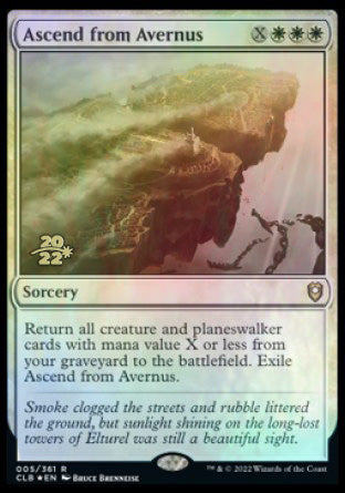 Ascend from Avernus [Commander Legends: Battle for Baldur's Gate Prerelease Promos] | Galaxy Games LLC