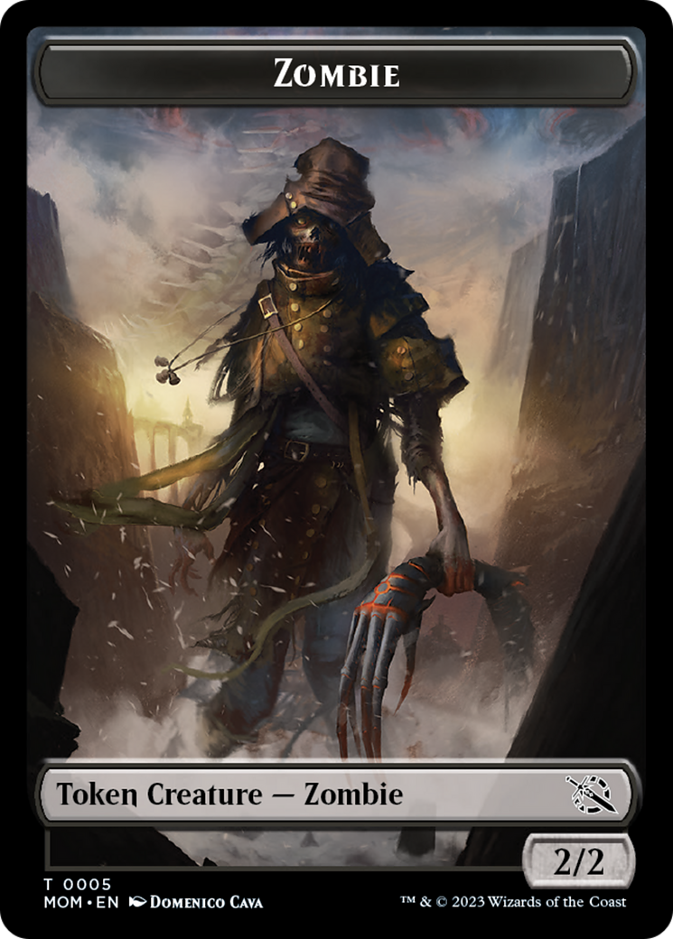 Zombie Token [March of the Machine Tokens] | Galaxy Games LLC