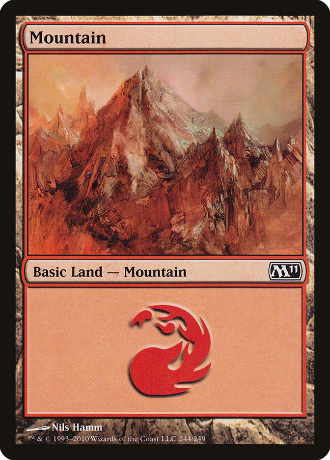 Mountain (244) [Magic 2011] | Galaxy Games LLC