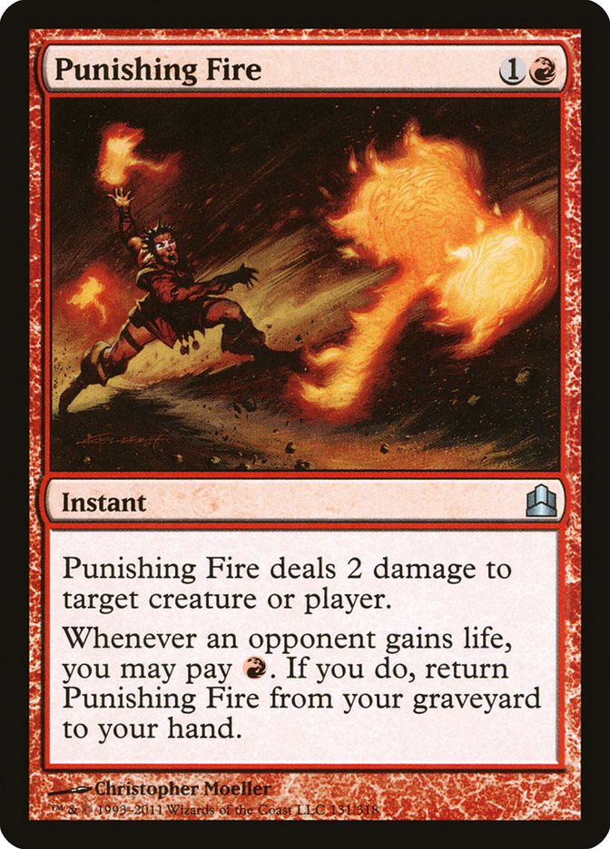 Punishing Fire [Commander 2011] | Galaxy Games LLC