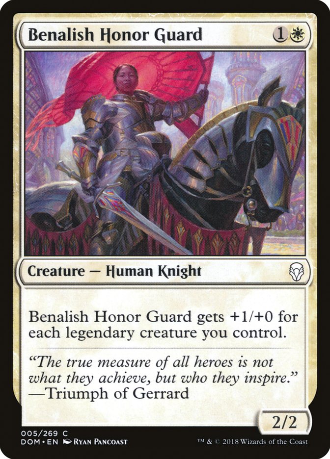 Benalish Honor Guard [Dominaria] | Galaxy Games LLC