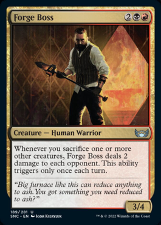 Forge Boss [Streets of New Capenna] | Galaxy Games LLC