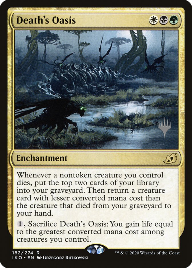 Death's Oasis (Promo Pack) [Ikoria: Lair of Behemoths Promos] | Galaxy Games LLC