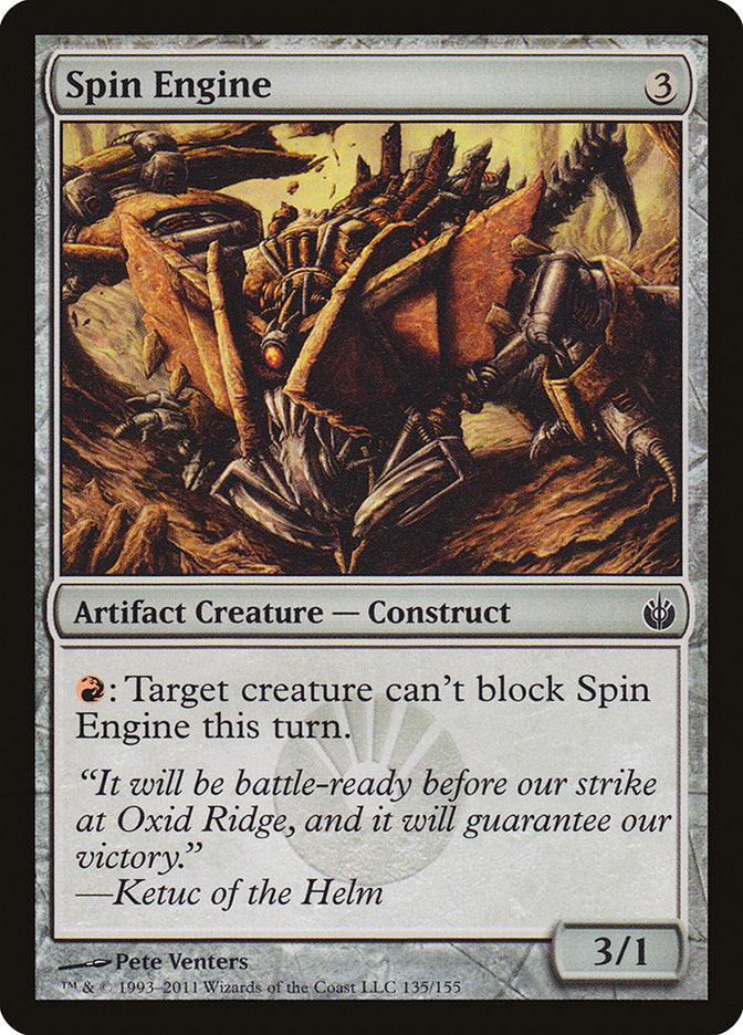 Spin Engine [Mirrodin Besieged] | Galaxy Games LLC