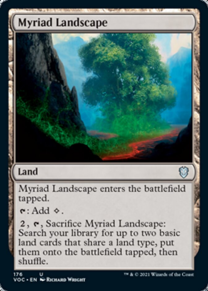 Myriad Landscape [Innistrad: Crimson Vow Commander] | Galaxy Games LLC