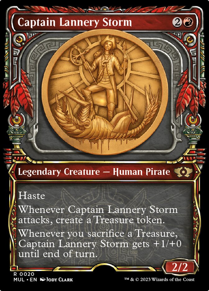 Captain Lannery Storm [Multiverse Legends] | Galaxy Games LLC