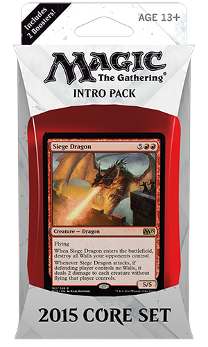 2015 Core Set - Intro Pack (Flames of the Dragon) | Galaxy Games LLC