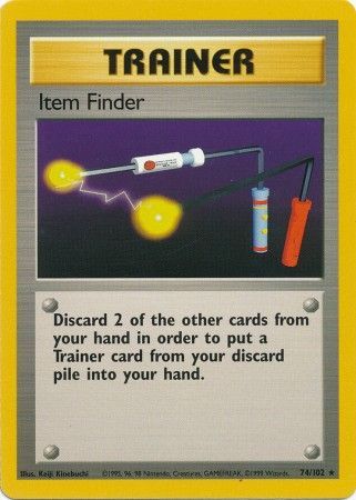 Item Finder (74/102) [Base Set Unlimited] | Galaxy Games LLC