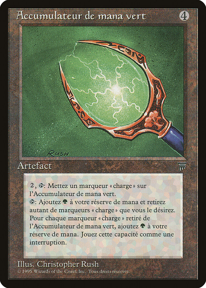 Green Mana Battery (French) - "Accumulateur de mana vert" [Renaissance] | Galaxy Games LLC