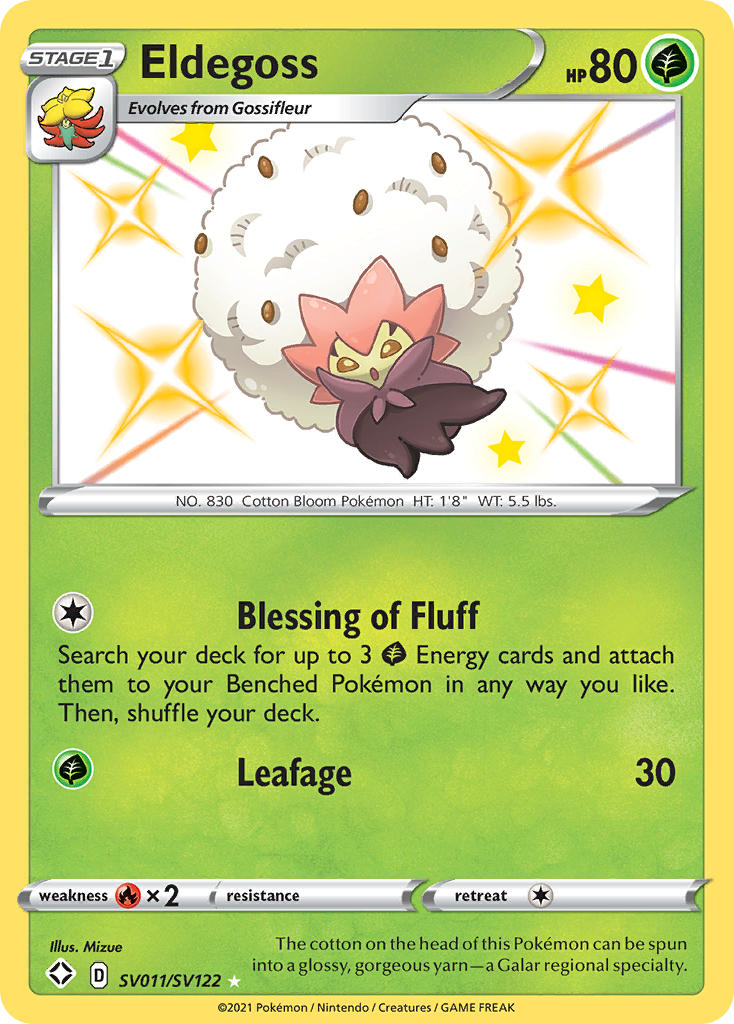 Eldegoss (SV011/SV122) [Sword & Shield: Shining Fates] | Galaxy Games LLC