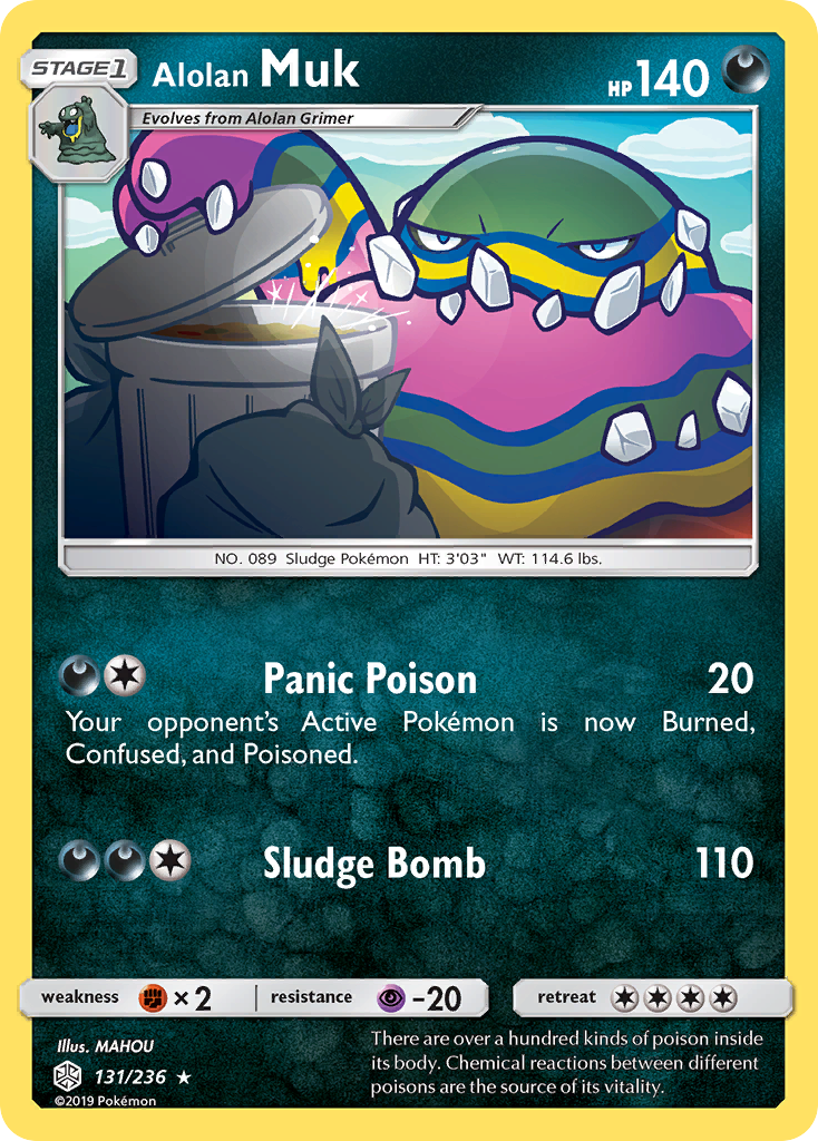 Alolan Muk (131/236) [Sun & Moon: Cosmic Eclipse] | Galaxy Games LLC