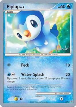 Piplup LV.9 (DP03) (Empotech - Dylan Lefavour) [World Championships 2008] | Galaxy Games LLC