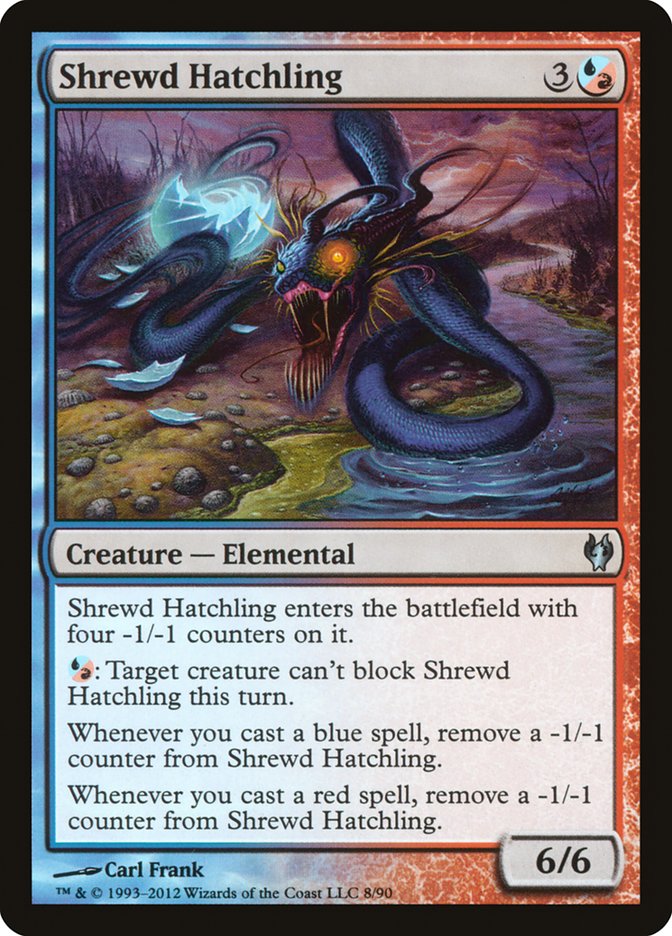 Shrewd Hatchling [Duel Decks: Izzet vs. Golgari] | Galaxy Games LLC