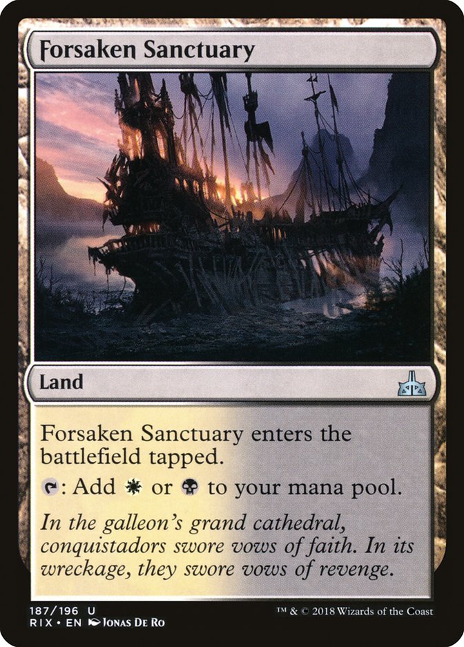 Forsaken Sanctuary [Rivals of Ixalan] | Galaxy Games LLC