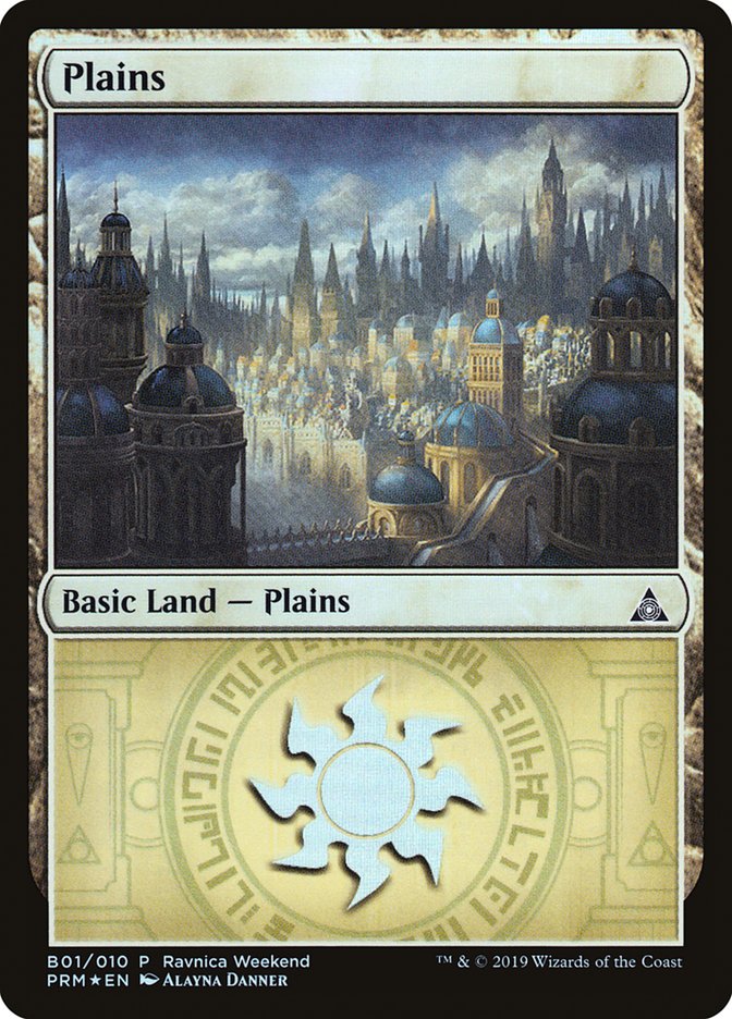 Plains (B01) [Ravnica Allegiance Guild Kit] | Galaxy Games LLC