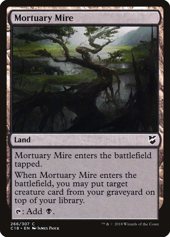 Mortuary Mire [Commander 2018] | Galaxy Games LLC