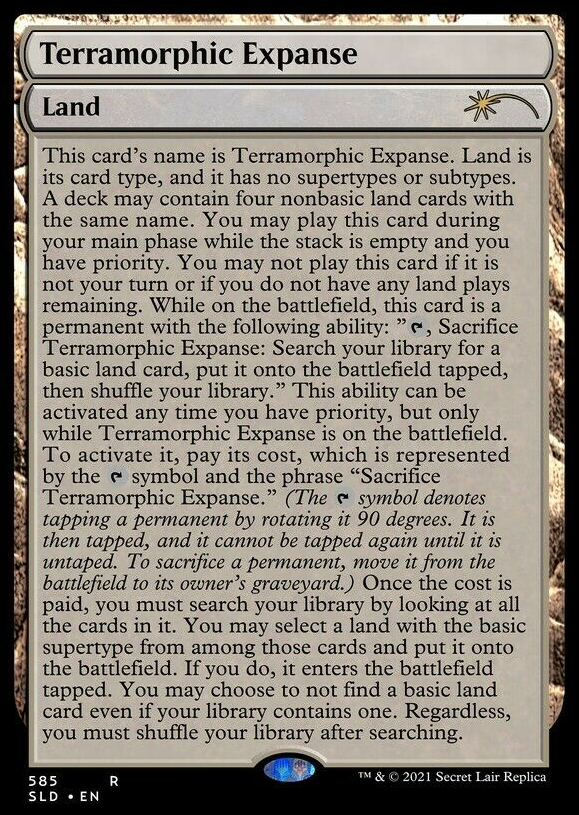 Terramorphic Expanse (Full Text) [Secret Lair Drop Promos] | Galaxy Games LLC