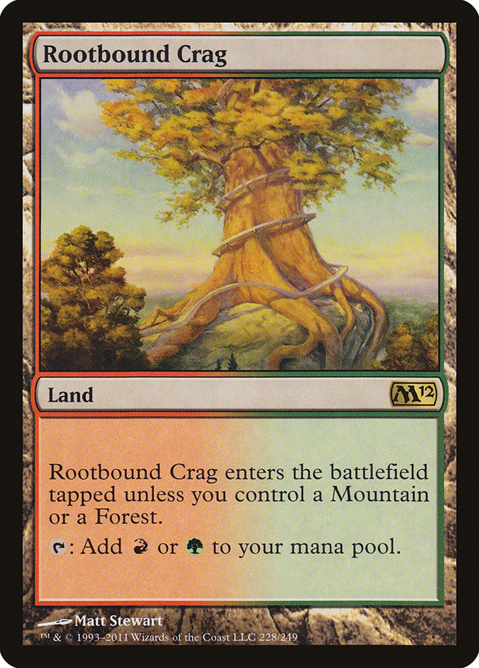 Rootbound Crag [Magic 2012] | Galaxy Games LLC
