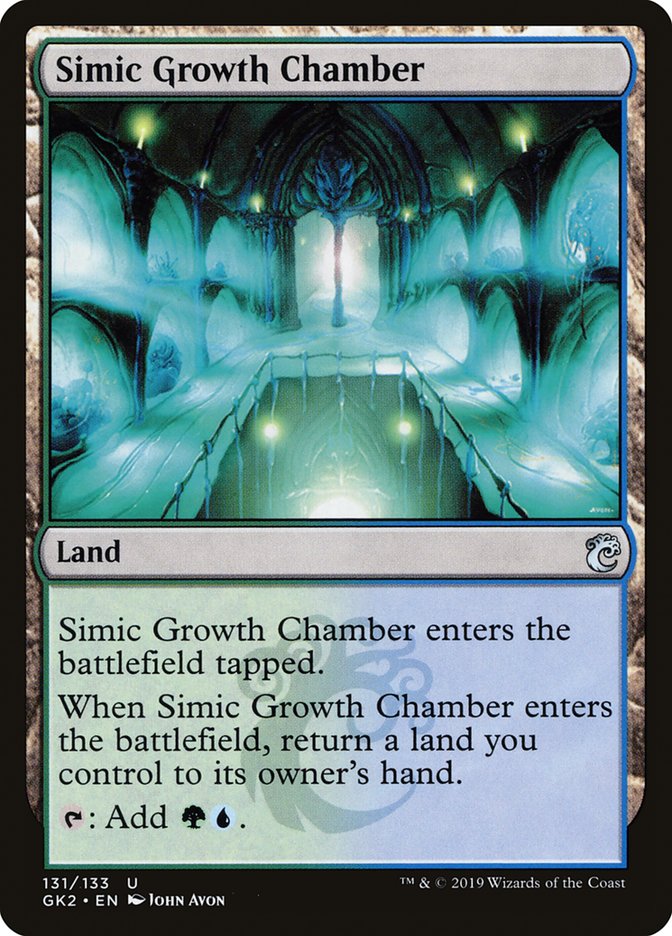 Simic Growth Chamber [Ravnica Allegiance Guild Kit] | Galaxy Games LLC