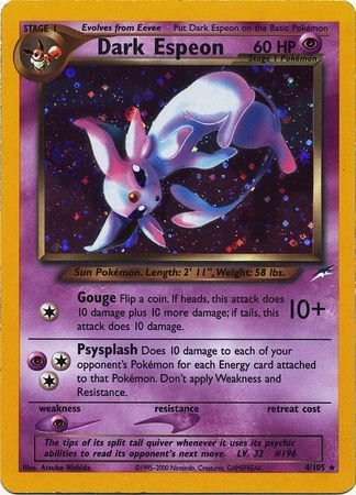 Dark Espeon (4/105) [Neo Destiny Unlimited] | Galaxy Games LLC