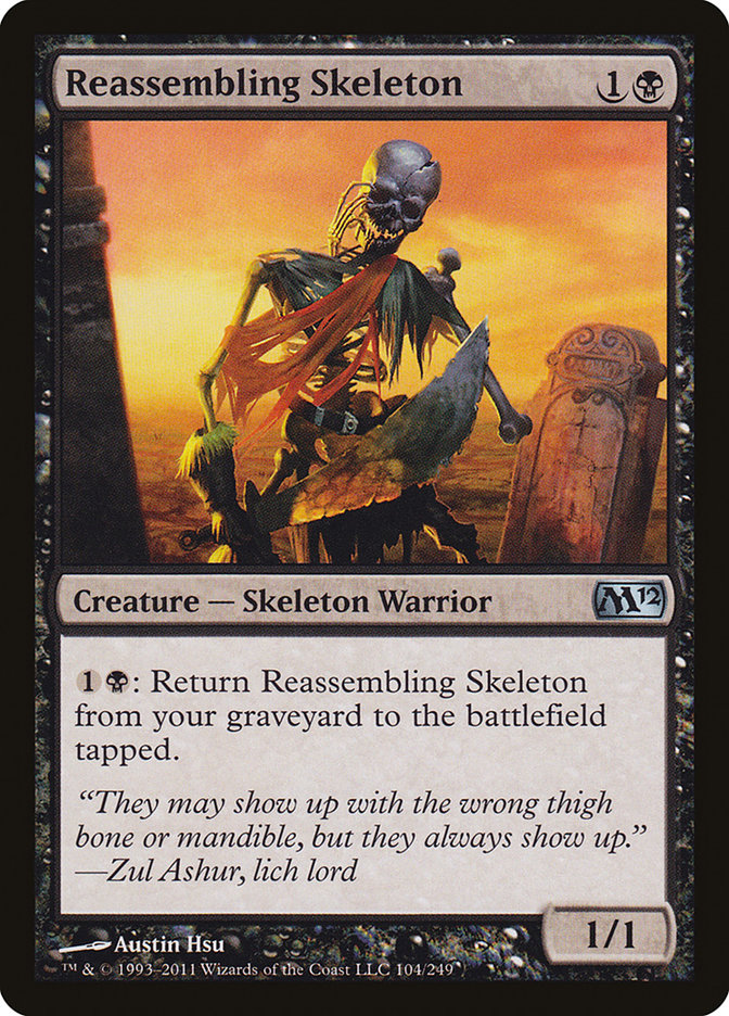 Reassembling Skeleton [Magic 2012] | Galaxy Games LLC