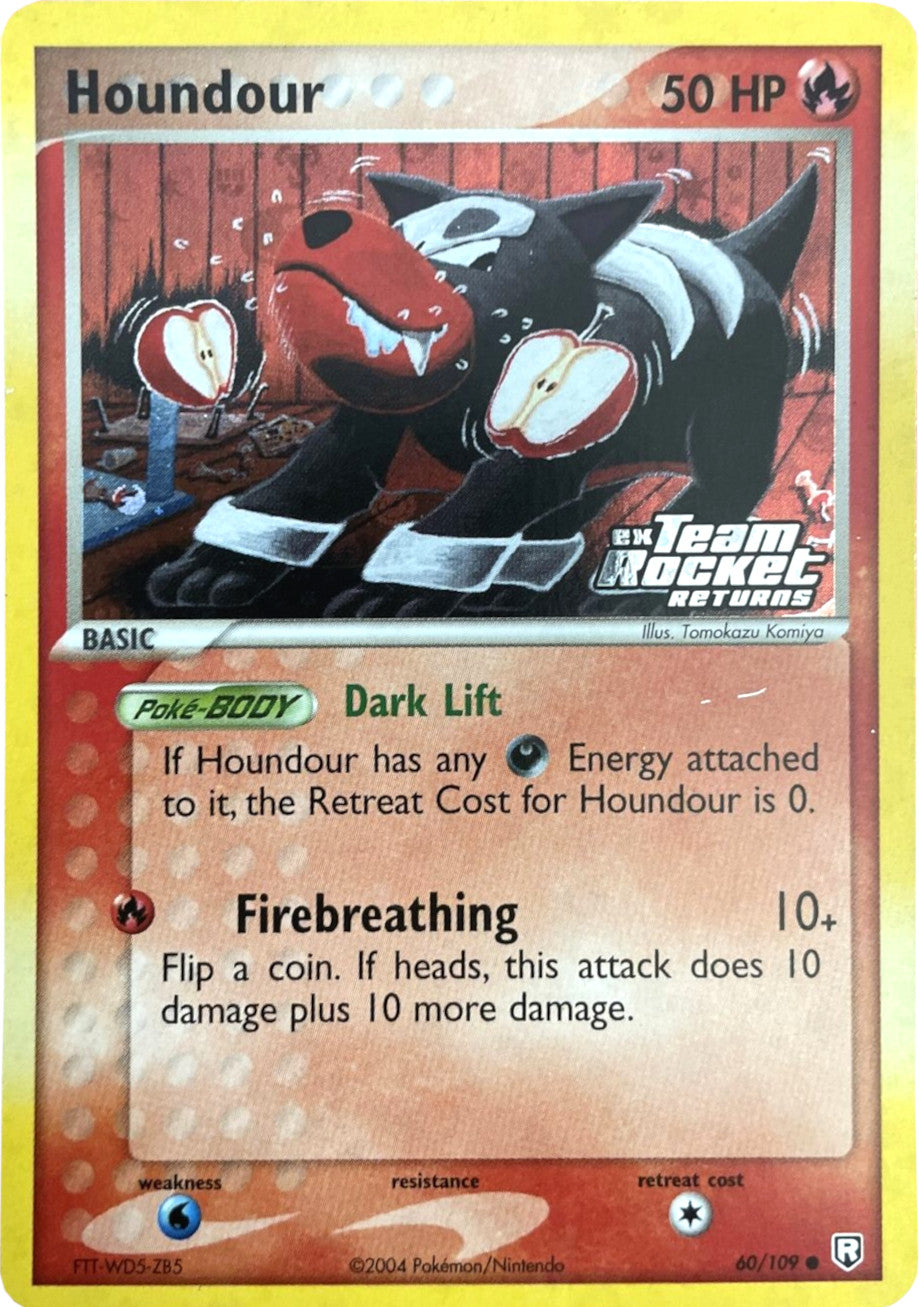 Houndour (60/109) (Stamped) [EX: Team Rocket Returns] | Galaxy Games LLC