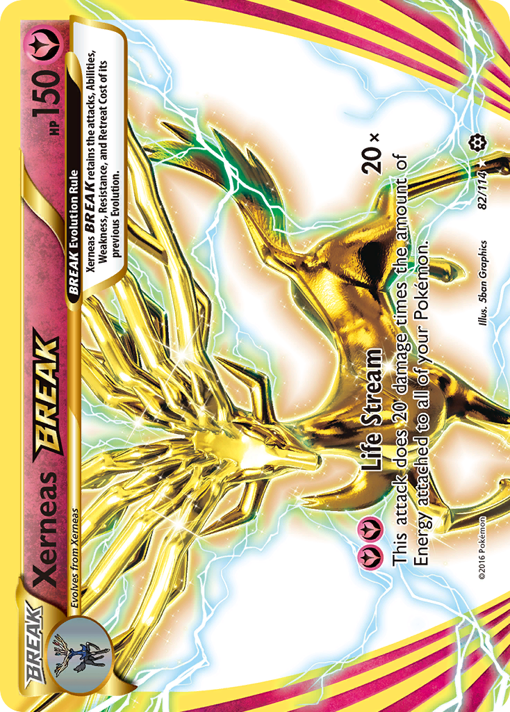 Xerneas BREAK (82/114) [XY: Steam Siege] | Galaxy Games LLC