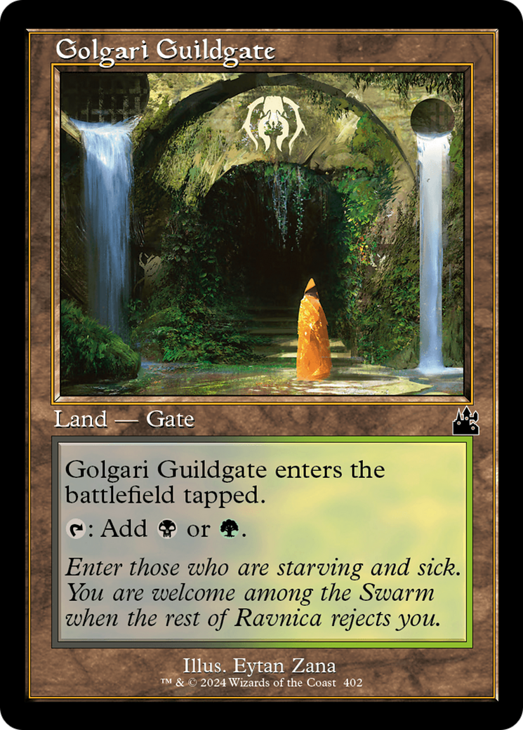 Golgari Guildgate (Retro Frame) [Ravnica Remastered] | Galaxy Games LLC