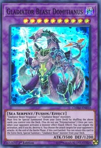 Gladiator Beast Domitianus [CHIM-EN033] Super Rare | Galaxy Games LLC