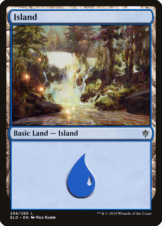 Island (256) [Throne of Eldraine] | Galaxy Games LLC