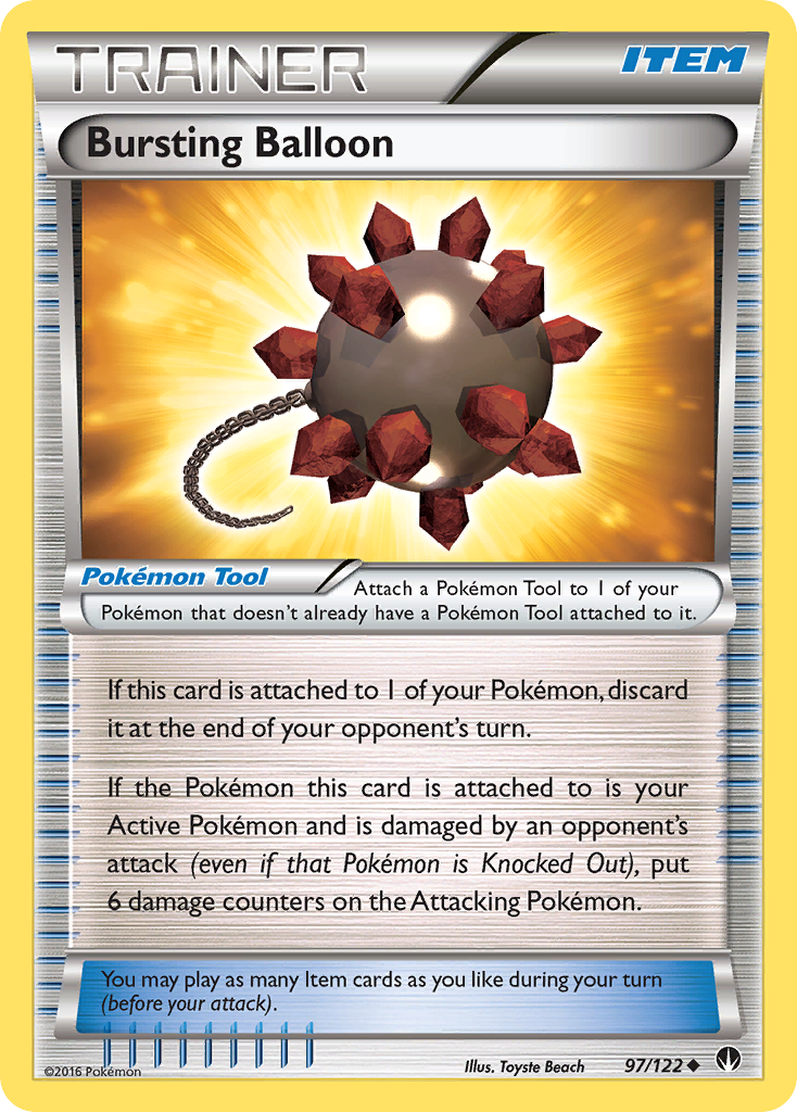 Bursting Balloon (97/122) [XY: BREAKpoint] | Galaxy Games LLC