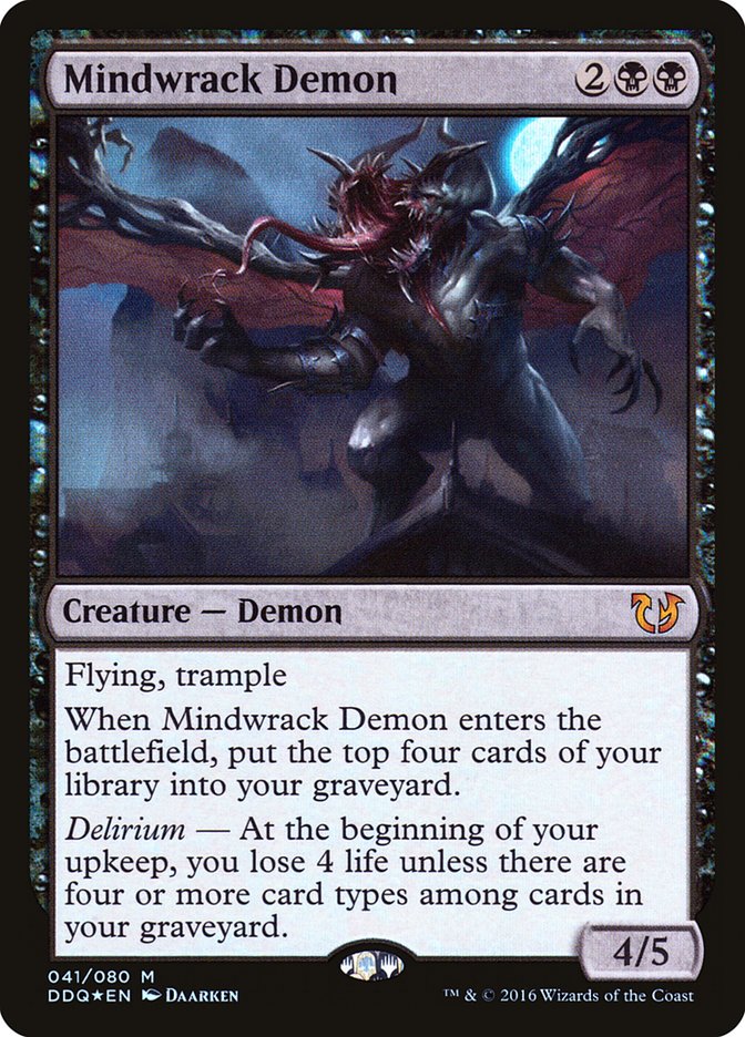 Mindwrack Demon [Duel Decks: Blessed vs. Cursed] | Galaxy Games LLC