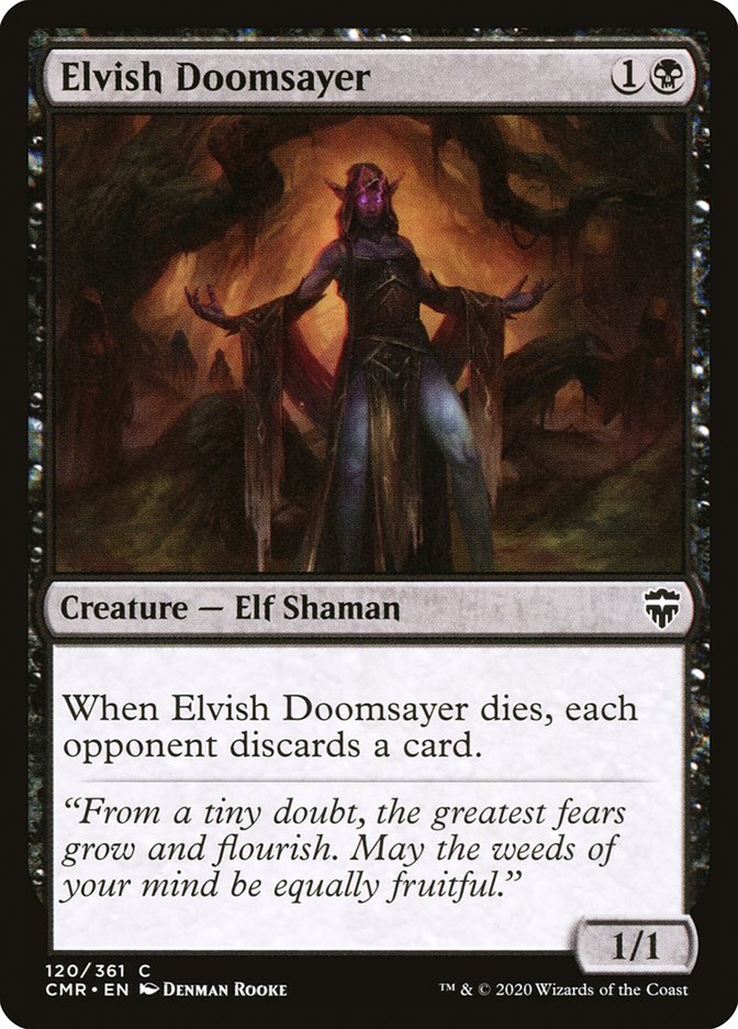 Elvish Doomsayer [Commander Legends] | Galaxy Games LLC