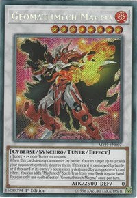 Geomathmech Magma [MYFI-EN007] Secret Rare | Galaxy Games LLC