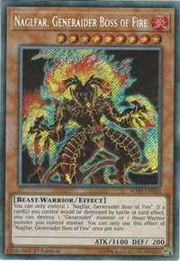 Naglfar, Generaider Boss of Fire [MYFI-EN030] Secret Rare | Galaxy Games LLC