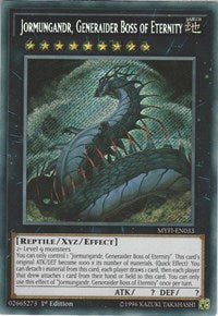 Jormungandr, Generaider Boss of Eternity [MYFI-EN033] Secret Rare | Galaxy Games LLC