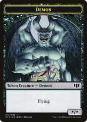 Demon (012/036) // Zombie (016/036) Double-sided Token [Commander 2014 Tokens] | Galaxy Games LLC