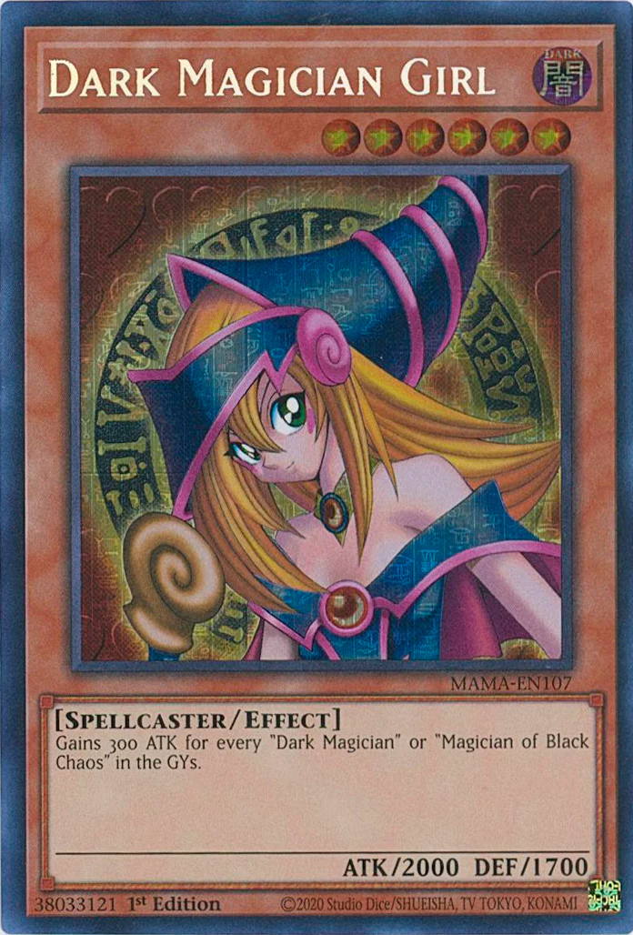 Dark Magician Girl [MAMA-EN107] Ultra Pharaoh's Rare | Galaxy Games LLC