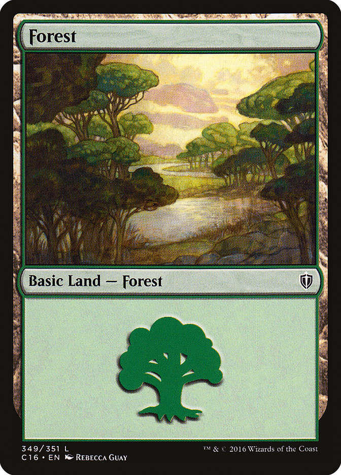 Forest (349) [Commander 2016] | Galaxy Games LLC