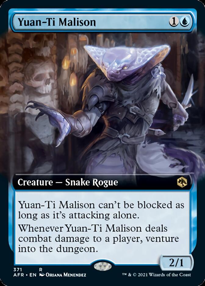 Yuan-Ti Malison (Extended Art) [Dungeons & Dragons: Adventures in the Forgotten Realms] | Galaxy Games LLC