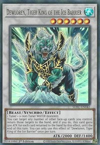 Dewloren, Tiger King of the Ice Barrier [SDFC-EN042] Ultra Rare | Galaxy Games LLC