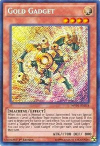 Gold Gadget [MVP1-ENS18] Secret Rare | Galaxy Games LLC