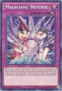 Magicians' Defense [MVP1-ENS28] Secret Rare | Galaxy Games LLC