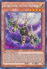 Buster Gundil the Cubic Behemoth [MVP1-ENS35] Secret Rare | Galaxy Games LLC