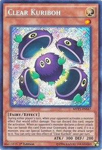 Clear Kuriboh [MVP1-ENS47] Secret Rare | Galaxy Games LLC