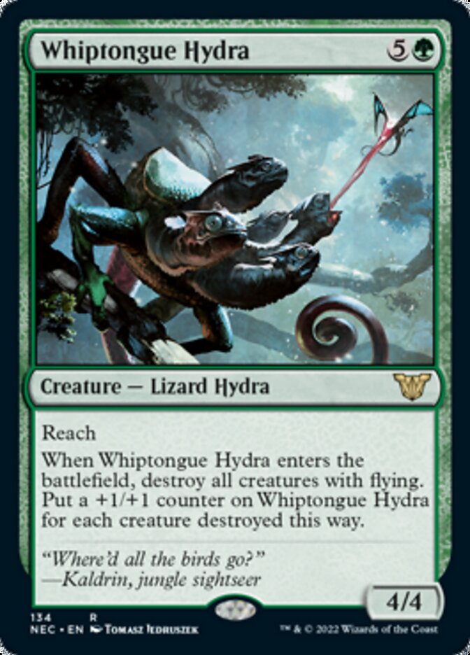 Whiptongue Hydra [Kamigawa: Neon Dynasty Commander] | Galaxy Games LLC